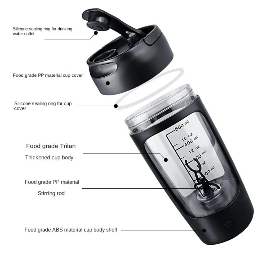 Electric Protein Shaker bottle